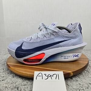 Nike Mens 11 Air Zoom Alphafly Next% 3 Football Grey Blue Void Road Running Shoe